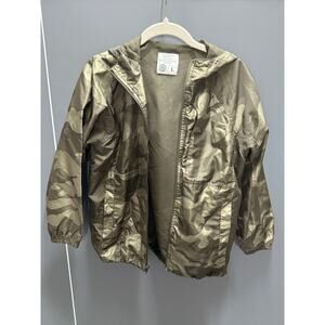 OLD NAVY Youth Boys Rain Jacket - CAMO - Large